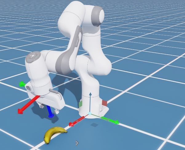 Franka Pick Visualization